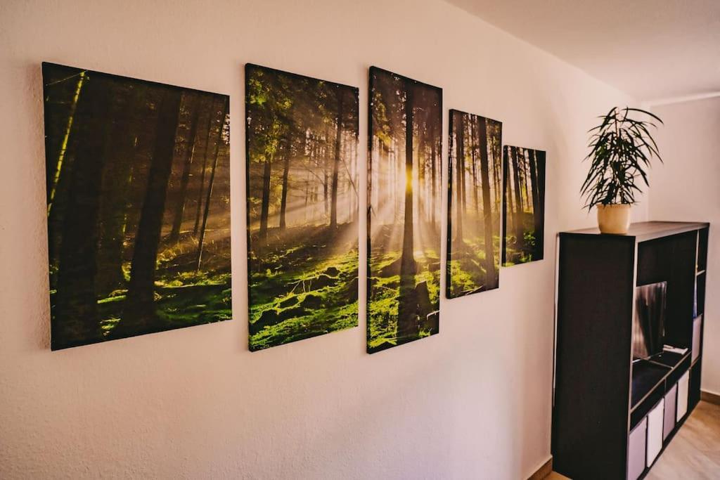 Franzis Feriendomizil Im Herzgebirge Am Skihang Auerbach  ภายนอก รูปภาพ